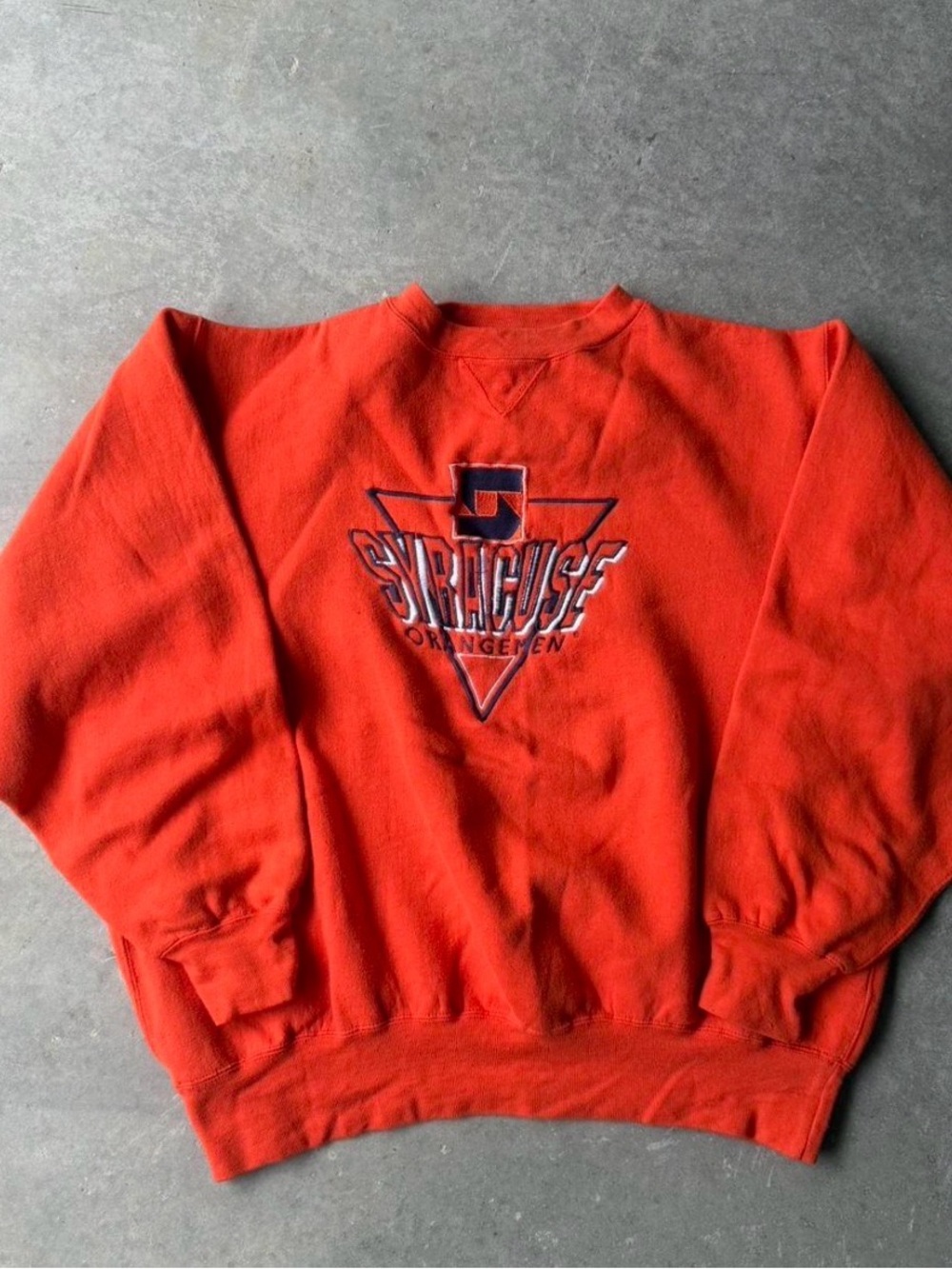 Syracuse Orangemen VINTAGE LOGO 7 XL Crewneck Sweatshirt